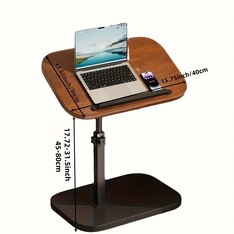 Black Walnut Swivel Laptop Des - Tables ulasan dan harga