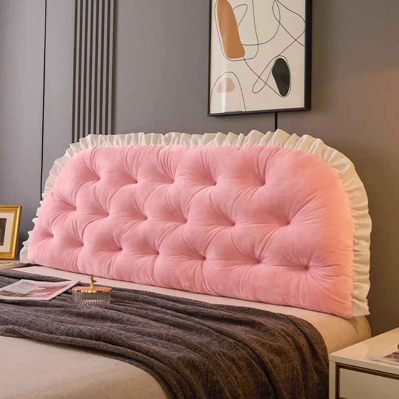 Crystal Velvet Headboard Cushi - Headboard Cushion Backrest Tatami ulasan dan harga