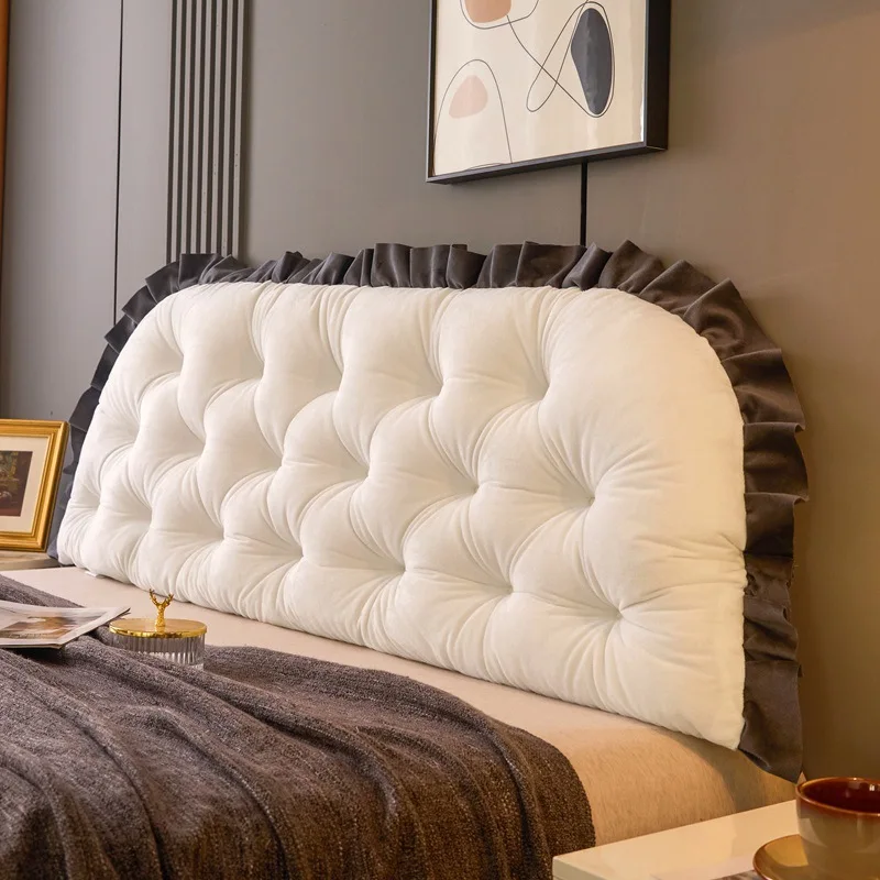Crystal Velvet Headboard Cushi - Headboard Cushion Backrest Tatami ulasan dan harga