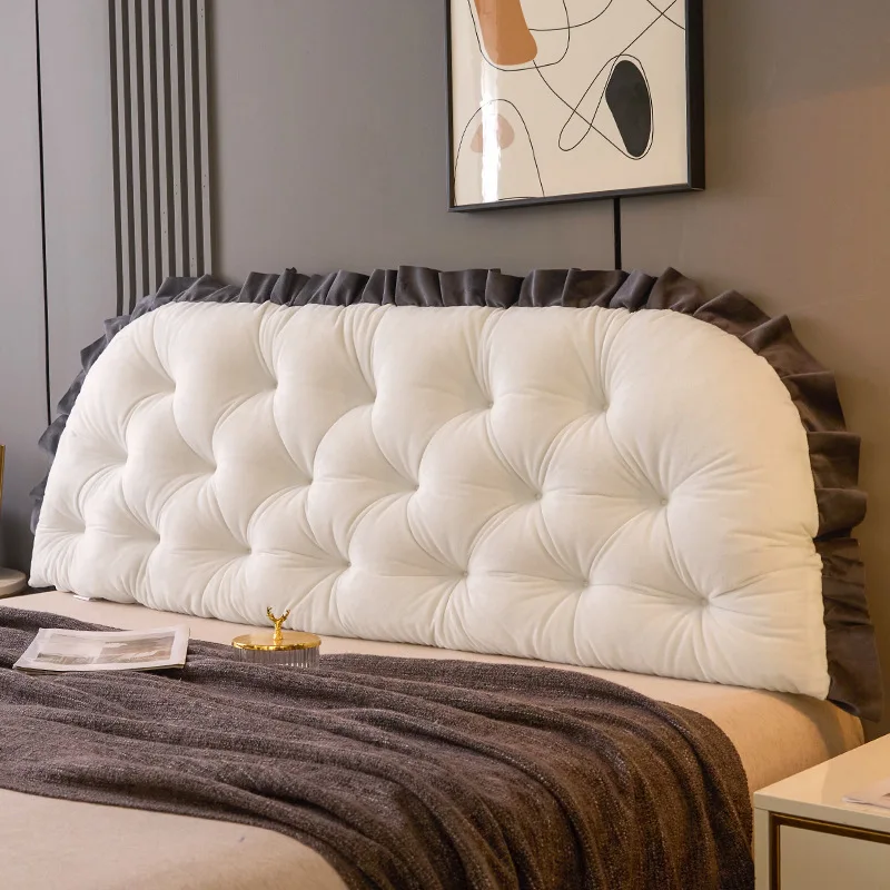 Crystal Velvet Headboard Cushi - Headboard Cushion Backrest Tatami ulasan dan harga