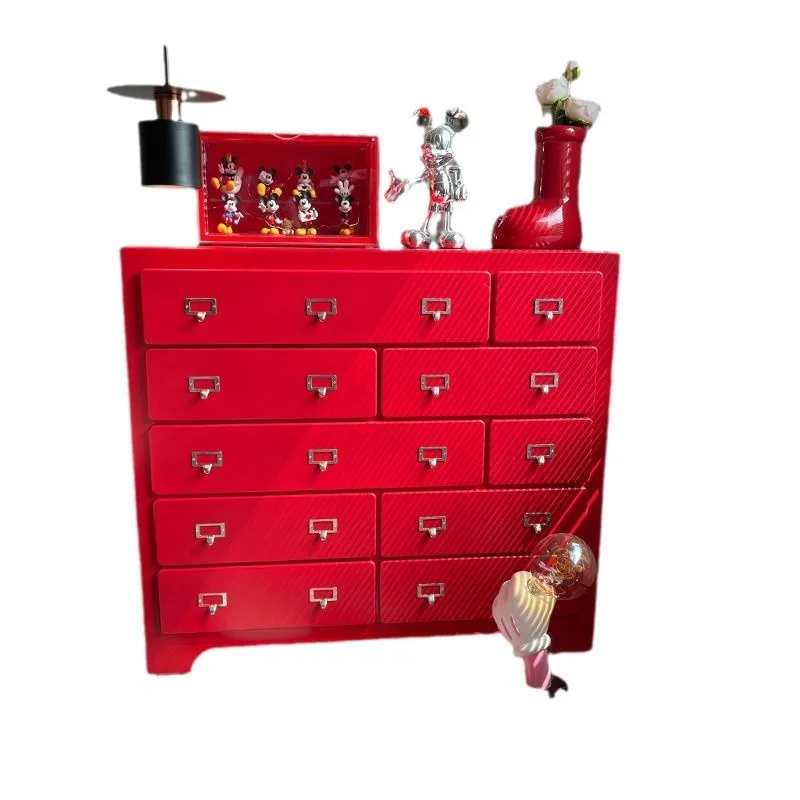 Pink solid wood ten chest cabi - Storage ulasan dan harga