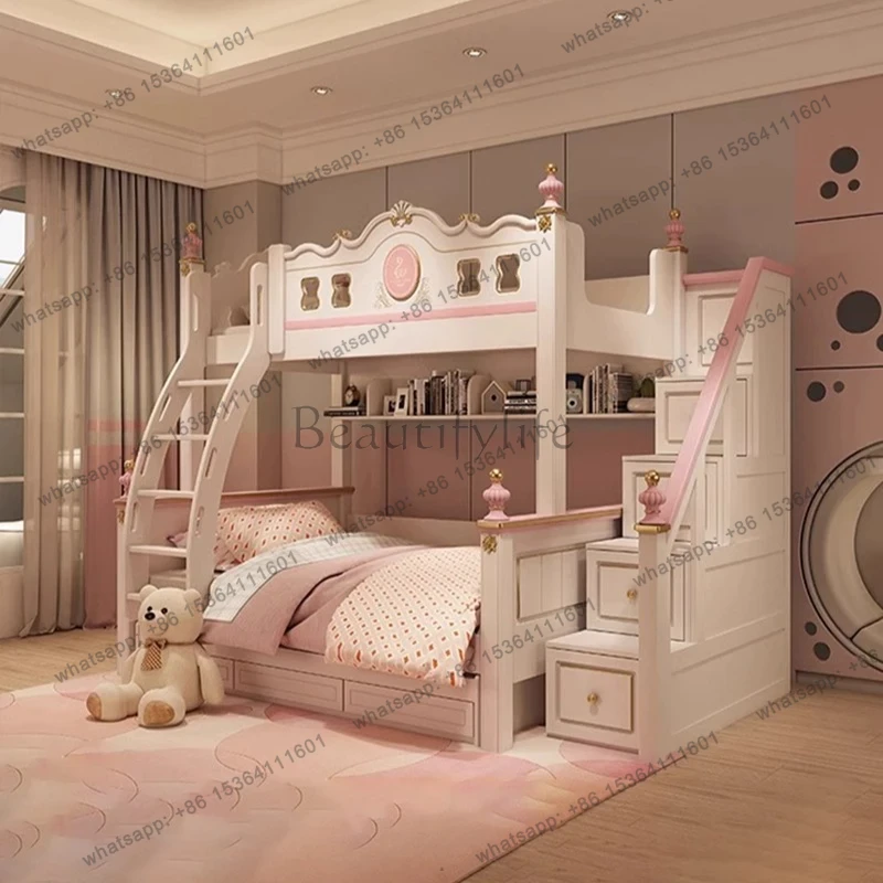 PG modern luxury bases master  - Bunk Bed With Stairs And Slide ulasan dan harga