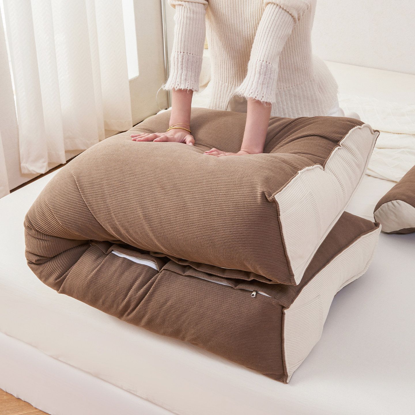 Back Cushion Home Headboard Be - Headboard Cushion Backrest Tatami ulasan dan harga