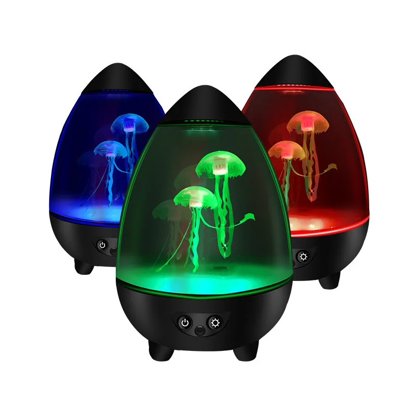 LED fish Lamp Ambient Night Li - Floating Nightstand With Led Light ulasan dan harga